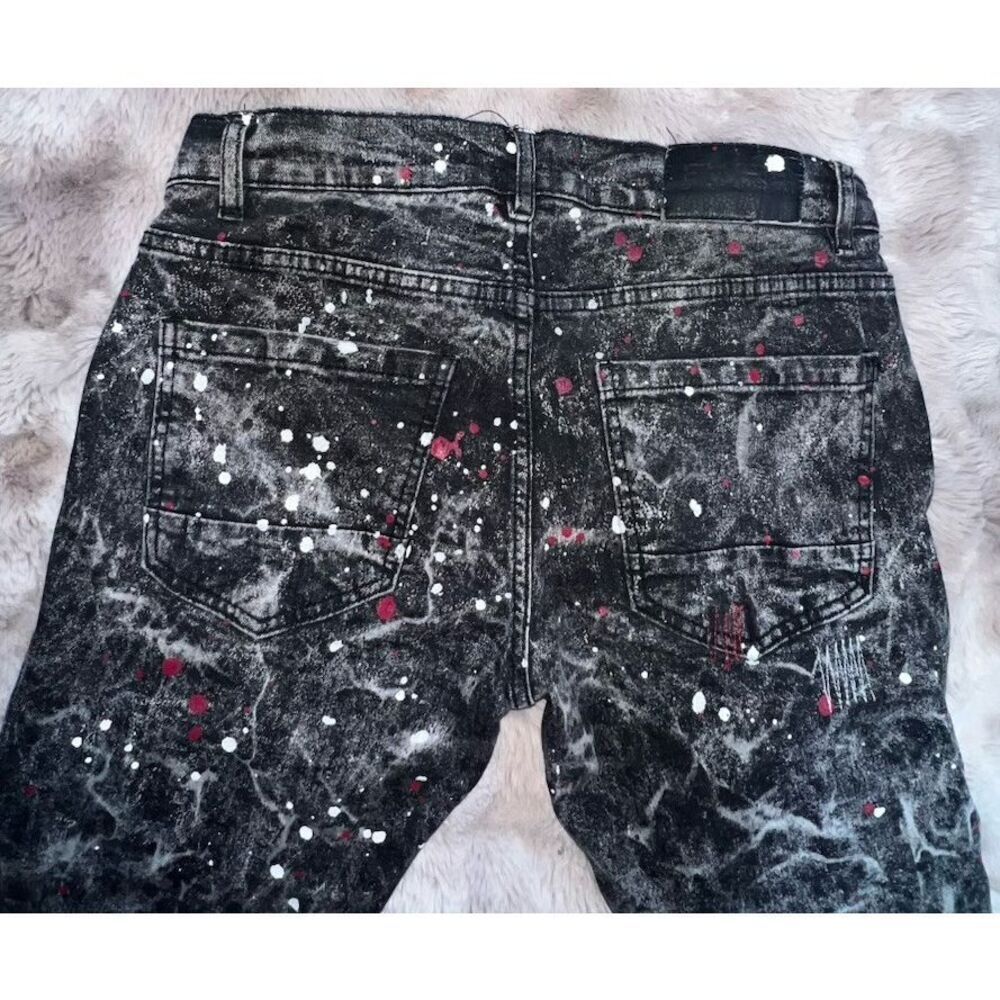 Big Men's FWRD DENIM CO. Awol Denim Jeans distressed 90s, 30 X32, Unisex - Picture 12 of 12
